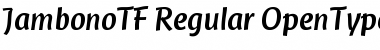 Download JambonoTF-Regular Font Download JambonoTF-Regular Font