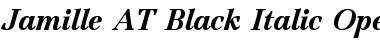 Download Jamille AT Black Font Download Jamille AT Black Font