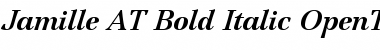 Download Jamille AT Bold Font Download Jamille AT Bold Font