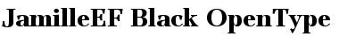 Download JamilleEF-Black Font Download JamilleEF-Black Font
