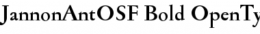 Download Jannon Ant OSF Font Download Jannon Ant OSF Font