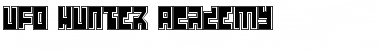 Download UFO Hunter Academy Font Download UFO Hunter Academy Font