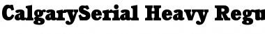 Download CalgarySerial-Heavy Font Download CalgarySerial-Heavy Font