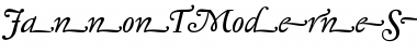Download Jannon T Moderne Swash Font Download Jannon T Moderne Swash Font