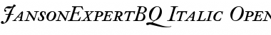 Download Janson Expert BQ Font Download Janson Expert BQ Font