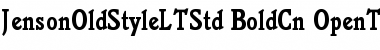 Download Jenson Old Style LT Std Font Download Jenson Old Style LT Std Font