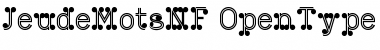 Download Jeu de MotsNF Font Download Jeu de MotsNF Font