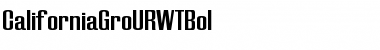 Download CaliforniaGroURWTBol Font Download CaliforniaGroURWTBol Font