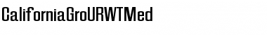 Download CaliforniaGroURWTMed Font Download CaliforniaGroURWTMed Font