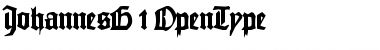 Download JohannesG Font Download JohannesG Font