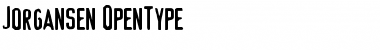 Download Jorgansen Font Download Jorgansen Font