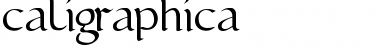 Download caligraphica Font Download caligraphica Font
