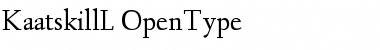 Download KaatskillL Font Download KaatskillL Font