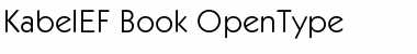 Download KabelEF-Book Font Download KabelEF-Book Font