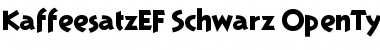 Download KaffeesatzEF Font Download KaffeesatzEF Font