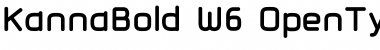 Download KannaBold-W6 Font Download KannaBold-W6 Font