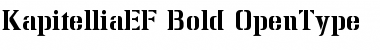 Download KapitelliaEF-Bold Font Download KapitelliaEF-Bold Font