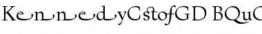 Download KennedyCusGD Font Download KennedyCusGD Font