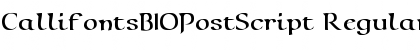 Download CallifontsB10PostScript Font Download CallifontsB10PostScript Font
