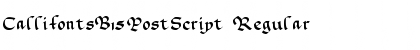 Download CallifontsB15PostScript Font Download CallifontsB15PostScript Font