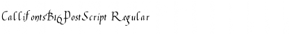 Download CallifontsB16PostScript Font Download CallifontsB16PostScript Font