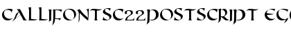 Download CallifontsC22PostScript Font Download CallifontsC22PostScript Font