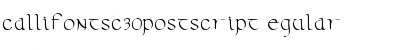 Download CallifontsC30PostScript Font Download CallifontsC30PostScript Font