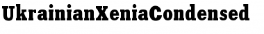 Download UkrainianXeniaCondensed Font Download UkrainianXeniaCondensed Font