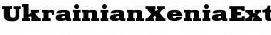 Download UkrainianXeniaExtended Font Download UkrainianXeniaExtended Font