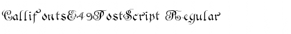 Download CallifontsE49PostScript Font Download CallifontsE49PostScript Font