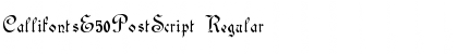 Download CallifontsE50PostScript Font Download CallifontsE50PostScript Font