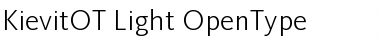 Download KievitOT-Light Font Download KievitOT-Light Font