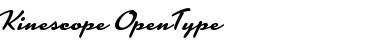 Download Kinescope Font Download Kinescope Font