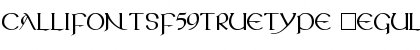 Download CallifontsF59TrueType Font Download CallifontsF59TrueType Font