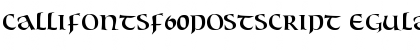 Download CallifontsF60PostScript Font Download CallifontsF60PostScript Font