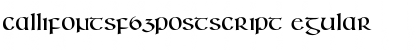 Download CallifontsF63PostScript Font Download CallifontsF63PostScript Font