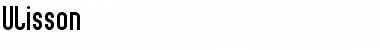 Download Ulisson Font Download Ulisson Font