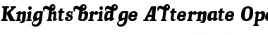 Download Knightsbridge-Alternate Font Download Knightsbridge-Alternate Font