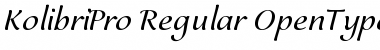 Download Kolibri Pro Font Download Kolibri Pro Font