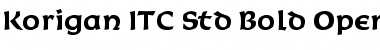 Download Korigan ITC Std Font Download Korigan ITC Std Font