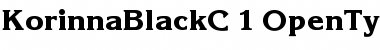 Download KorinnaBlackC Font Download KorinnaBlackC Font