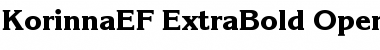 Download KorinnaEF-ExtraBold Font Download KorinnaEF-ExtraBold Font