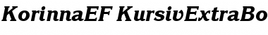 Download KorinnaEF-KursivExtraBold Font Download KorinnaEF-KursivExtraBold Font