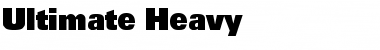 Download Ultimate-Heavy Font Download Ultimate-Heavy Font