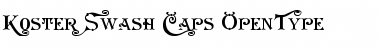 Download Koster Swash Caps Font Download Koster Swash Caps Font