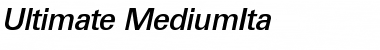 Download Ultimate-MediumIta Font Download Ultimate-MediumIta Font