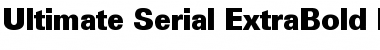 Download Ultimate-Serial-ExtraBold Font Download Ultimate-Serial-ExtraBold Font