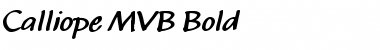 Download Calliope MVB Font Download Calliope MVB Font