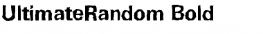 Download UltimateRandom Font Download UltimateRandom Font