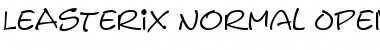 Download LeAsterix Font Download LeAsterix Font
